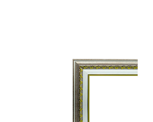 Rama foto A4 Castan cenușiu cu ornament 40mm F4014-2622 CM*4443