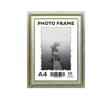 Фоторамка A4 Пепельный каштан с орнаментом 40мм F4014-2622 CM*4443