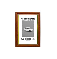 Фоторамка A6 (10*15) c ножкой-подставкой, темное дерево17мм F1701-02* CM*2158