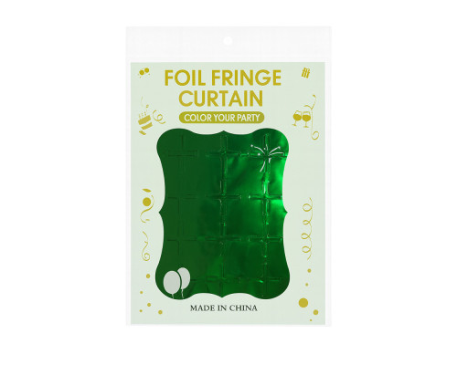 Ploaie strălucitoare pentru perete zonă foto, dreptunghiuri, verde (10)