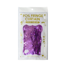 Блестящий дождь для стены фотозоны, розовый