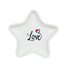 Подставка гипсовая "Звезда" с надписью, 15*15*2,5 см CM*