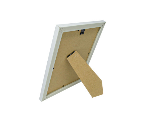 Rama foto A5 (15*20) cu suport, alb cu margina mărgele 19мм F1917-15G CM*5004