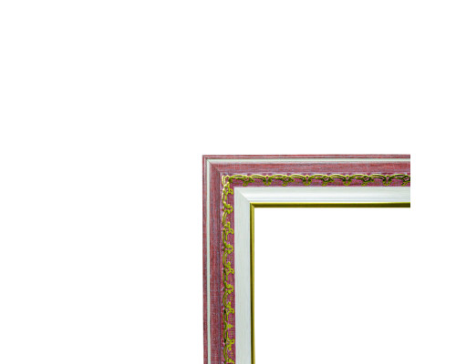 Фоторамка A3 Сливовый иней с орнаментом 40мм F4014-516 CM*4305