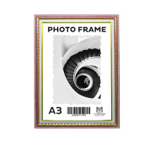Rama foto A3 Prună înghețată cu ornament 40mm F4014-516 CM*4305