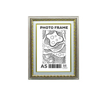 Фоторамка A5 (15*20) c ножкой-подставкой Пепельный каштан с орнаментом 40мм F4014-2622 CM*4816