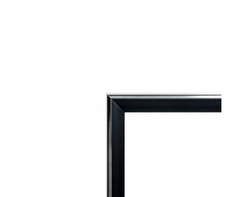 Фоторамка A3 черная с серебряной полосой 20мм F2034-014 CM*4220