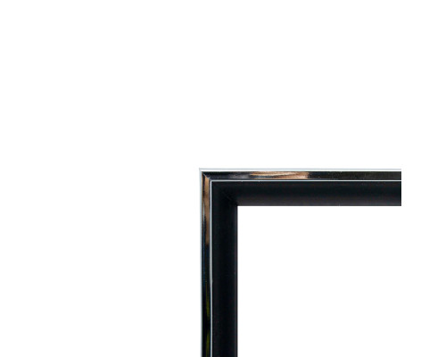 Rama foto A5 (15*20) cu suport negru cu dungă argintie 20 mm F2034-014 CM*4717