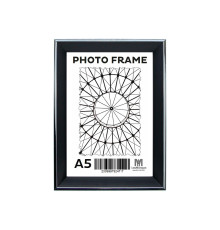 Rama foto A5 (15*20) cu suport negru cu dungă argintie 20 mm F2034-014 CM*4717