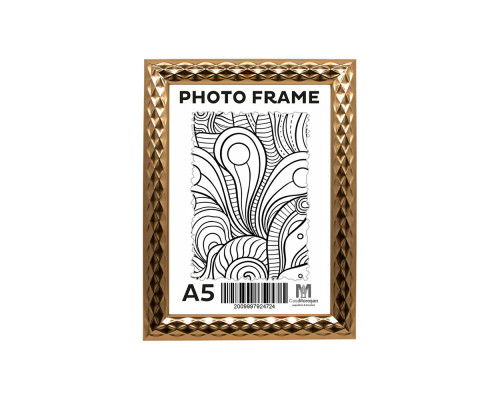 Rama foto A5 (15*20) cu suport "Gold Diamond" 23mm F2312-G CM*4724