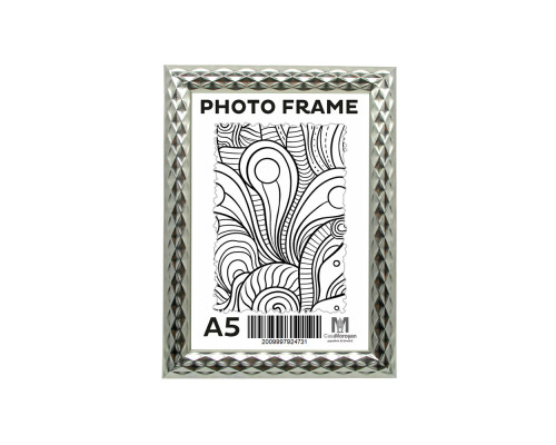 Rama foto A5 (15*20) cu suport "Silver Diamond" 23mm F2312-S CM*4731