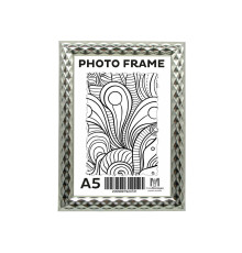 Фоторамка A5 (15*20) c ножкой-подставкой "Silver Diamond" 23мм F2312-S CM*4731