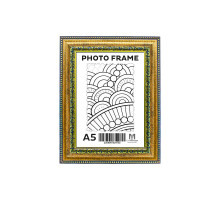 Rama foto A5 (15*20) cu suport aur antic cu ornament 38mm F3803-G CM*4755