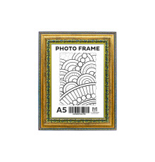 Rama foto A5 (15*20) cu suport aur antic cu ornament 38mm F3803-G CM*4755