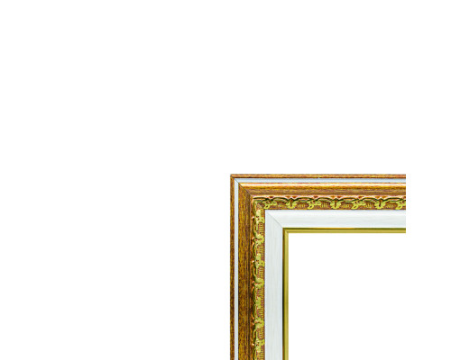 Rama foto A5 (15*20) cu suport Ciocolată aurie cu ornamen 40mm F4014-1176 CM*4786