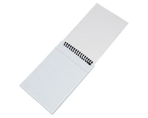 Carnet A6 cu spirala alb 50 foi (5)