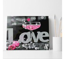 Set pictură pe numere 40*50 "Licoarea dragostei" 4709