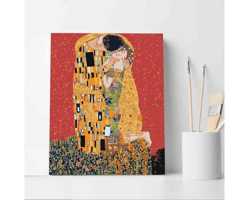 Set pictură pe numere 40*50 "Îmbrățișare" ECO(fara cutie) 3074