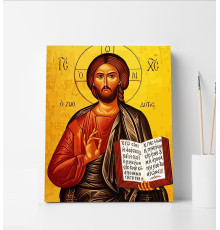 Set pictură pe numere 40*50 "Hristos Pantocrator" 4398