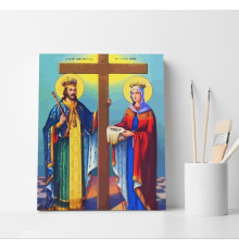 Набор для рисования по номерам 40*50 "Св. Константин и Елена" 6028