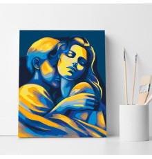 Set pictură pe numere 40*50 "Doar noi" ECO(fara cutie) 4492