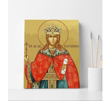 Set pictură pe numere 40*50 "Sfinta Ecaterina" 6036