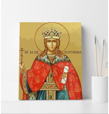 Set pictură pe numere 40*50 "Sfinta Ecaterina" 6036