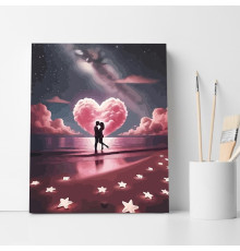 Набор для рисования по номерам 40*50 "Магия любви" ECO(без коробки) 6426