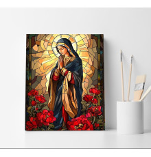 Set pictură pe numere 40*50 "Maica Domnului în rugăciune" 6291