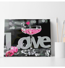 Set pictură pe numere 30*40 "Licoarea dragostei" 4709