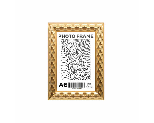 Rama foto A6 (10*15) cu suport "Gold Diamond" 23mm F2312-G CM*4847