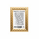 Rama foto A6 (10*15) cu suport "Gold Diamond" 23mm F2312-G CM*4847