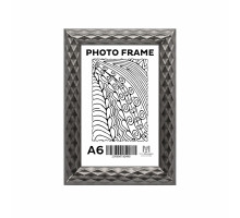 Фоторамка A6 (10*15) c ножкой-подставкой "Dark Diamond" 23мм F2312-K CM*4861