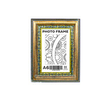 Rama foto A6 (10*15) cu suport aur antic cu ornament 38mm F3803-G CM*4878