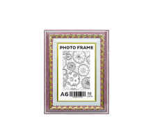 Rama foto A6 (10*15) cu suport Prună înghețată cu ornament 40mm F4014-516 CM*4915