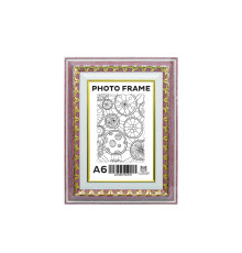 Rama foto A6 (10*15) cu suport Prună înghețată cu ornament 40mm F4014-516 CM*4915