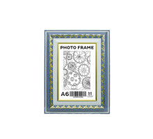 Rama foto A6 (10*15) cu suport Nor albastru cu ornament 40mm F4014-64 CM*4922