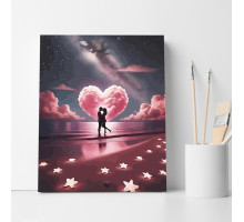 Set pictură pe numere 30*40 "Magia iubirii" 6426