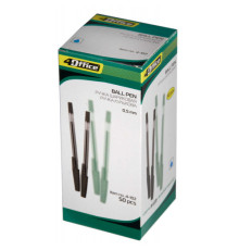 Pix cu bila, negru, 0.5mm, 4-112 4OFFICE (50/1000)
