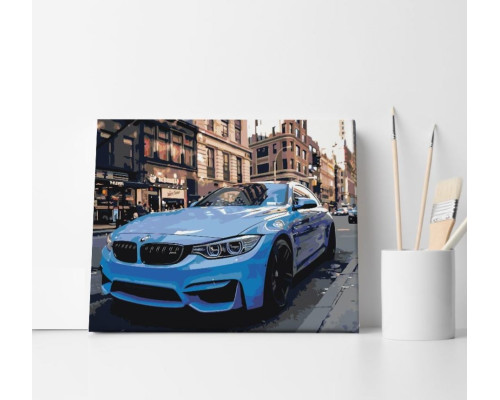 Набор для рисования по номерам 40*50 "Голубая мечта" 1099