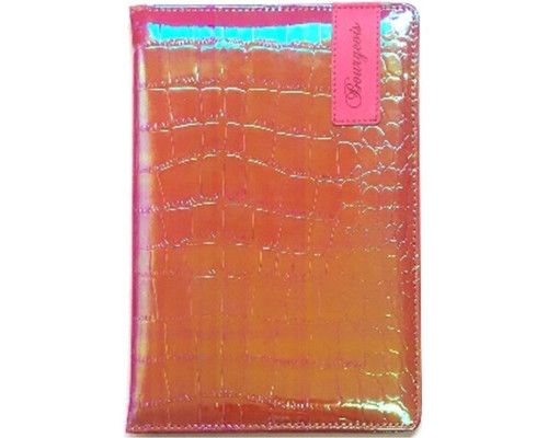 Carnet А5 80foi, matematica, piele eco, roz metalic, 9223 (1/40)