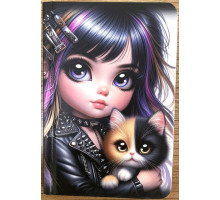 Carnet А6(140х95) 64 foi, matematică, coperta tare, N9818 (40)