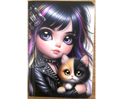 Carnet А6(140х95) 64 foi, matematică, coperta tare, N9818 (40)