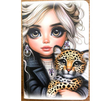 Carnet А6(140х95) 64 foi, fară liniatură., coperta tare, N9820 (40)