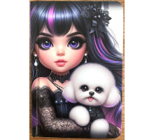 Carnet А6(140х95) 64 foi, matematică., coperta tare, N9821 (40)