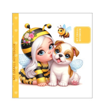 Carnet 100х100mm 48file, fară liniatură, coperta integrala, 24309 (20)