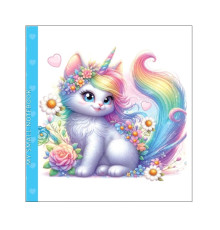 Carnet 100х100mm 48file, fară liniatură, coperta integrala, 24313 (20)