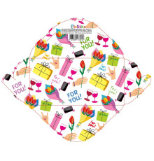 Конверт для денег поздравительный 168х84мм КВ 24-211 (10/300)