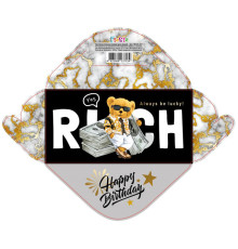 Plic felicitare pentru bani 168x84mm КВ 24-237 (10/300)