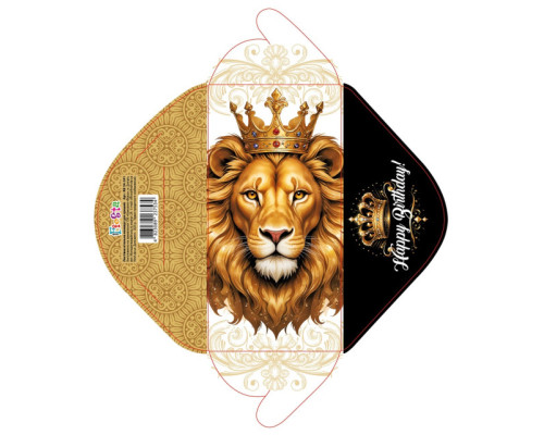 Конверт для денег поздравительный 168х84мм КВ 24-241 (10/300)